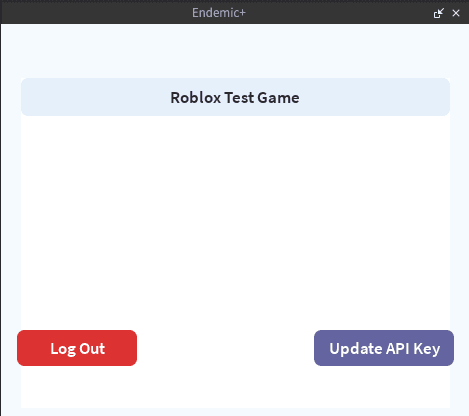 Update API Key interface