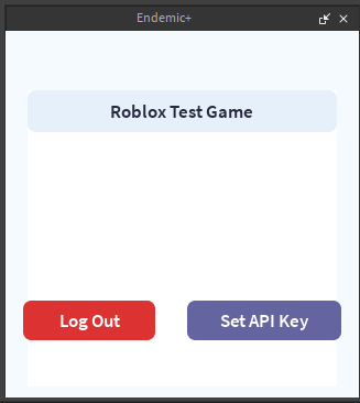 Game selection interface