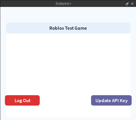Update API Key interface