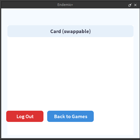 Asset selection interface
